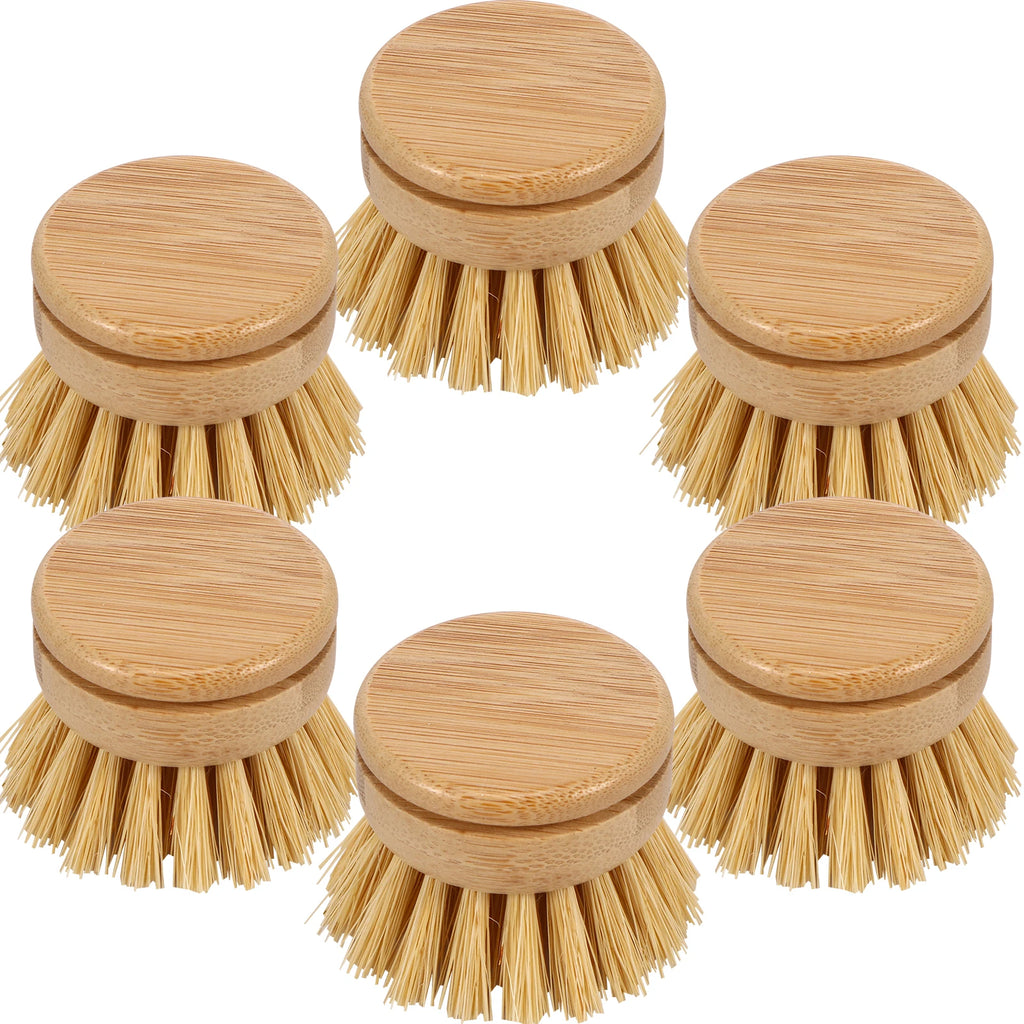 Natural Sisal and Coconut Durable Portable Kitchen Cleaning Brush