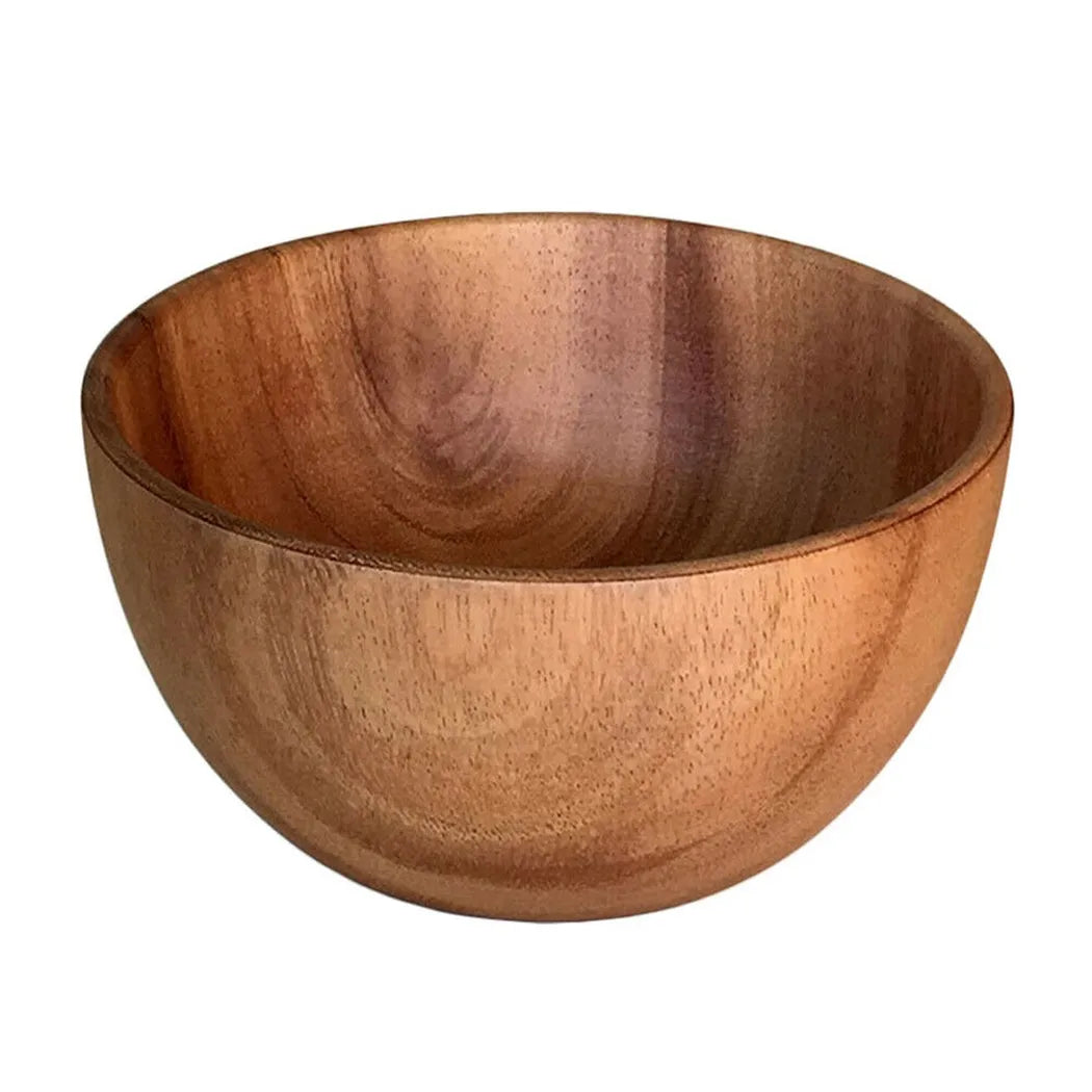 Japanese Style Wood Rice Soup Bowl